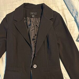 Black BCX 2 button Jacket - XS, full sleeves